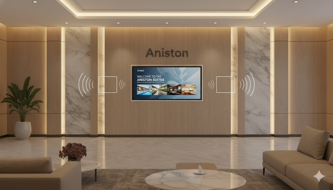 YZ6030 in a modern living room