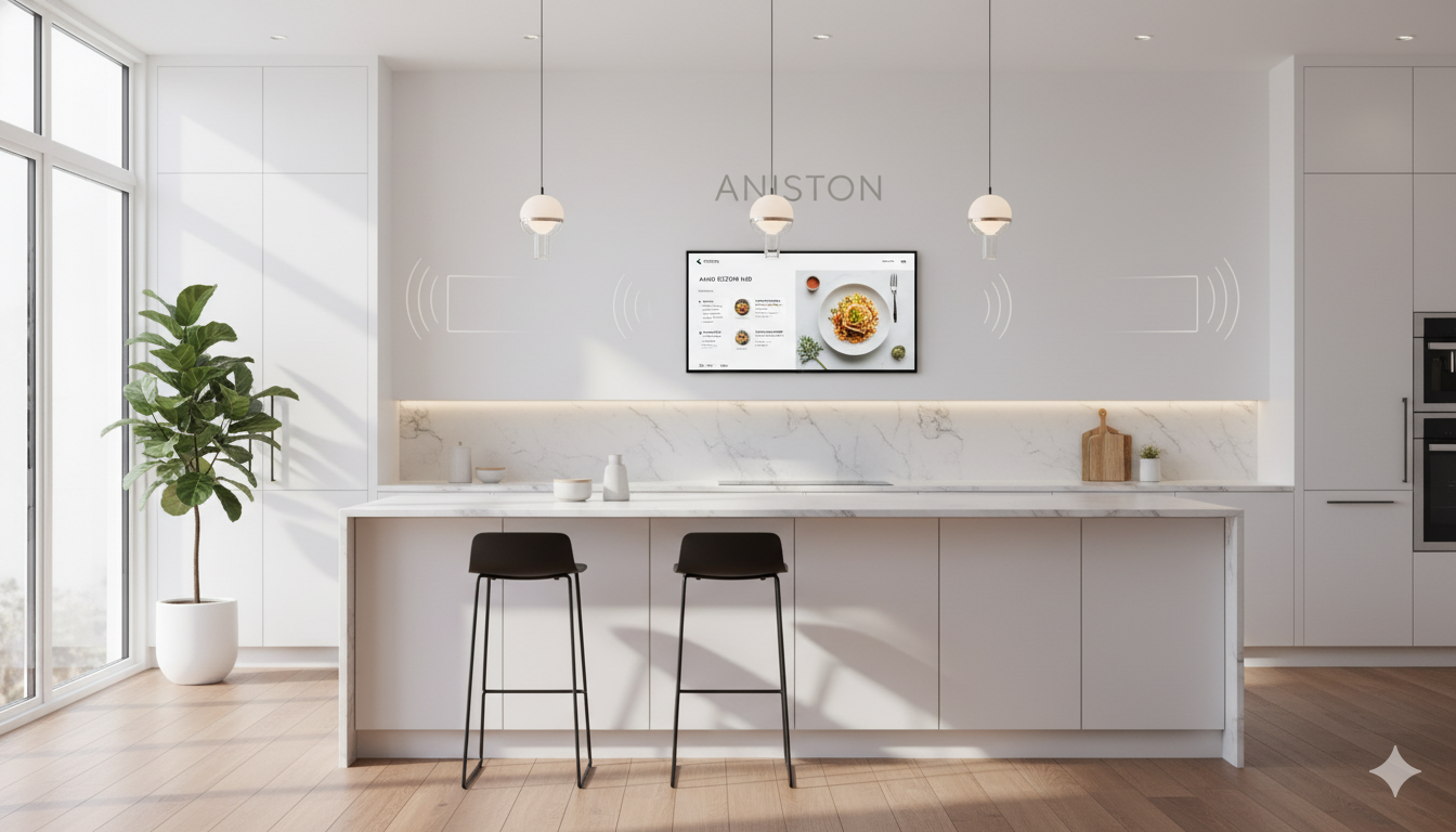 YZ6030 mounted in a clean kitchen space