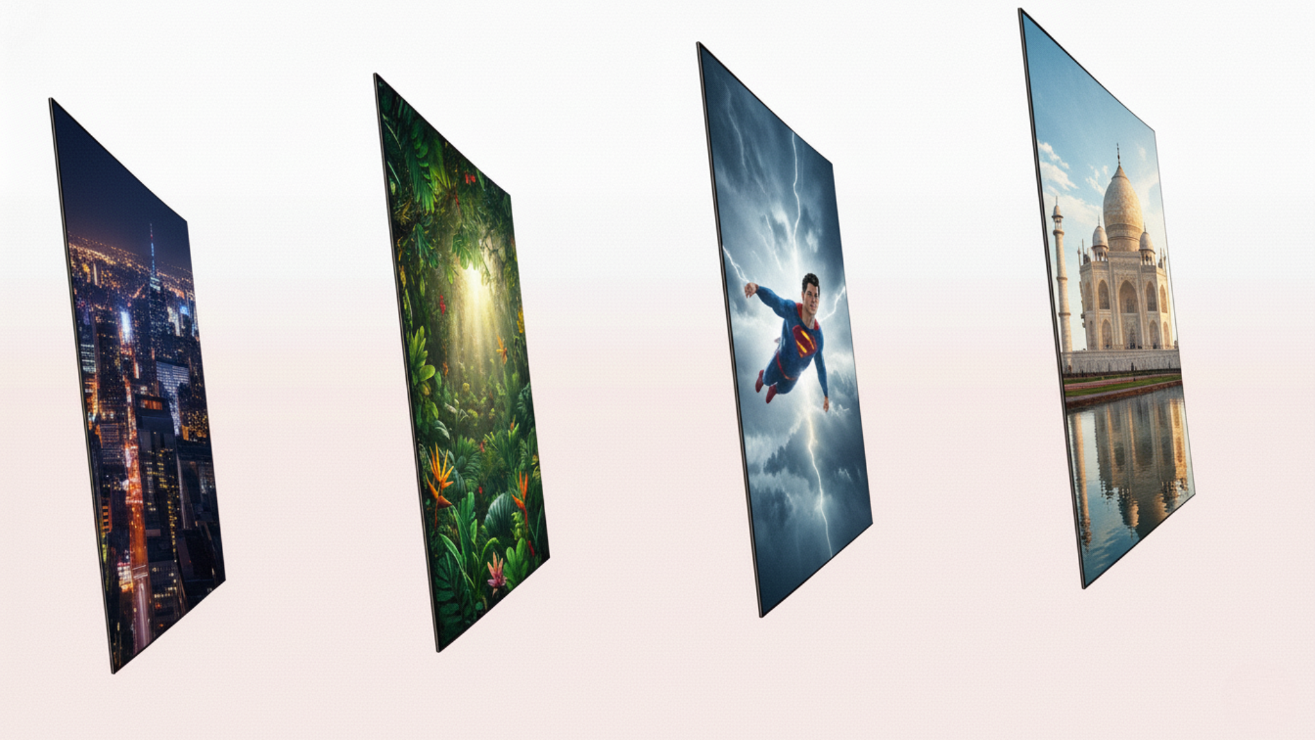 Aniston Ultra-Thin Display in premium interior