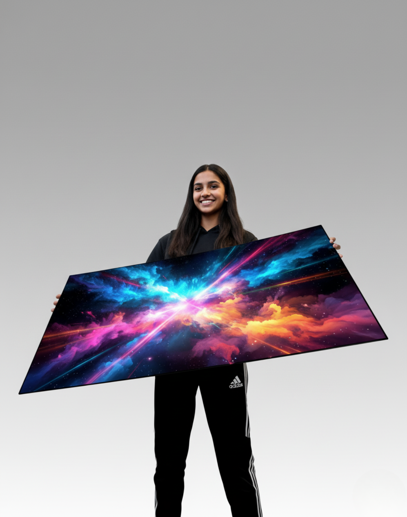 Ultra-thin display internal mounting