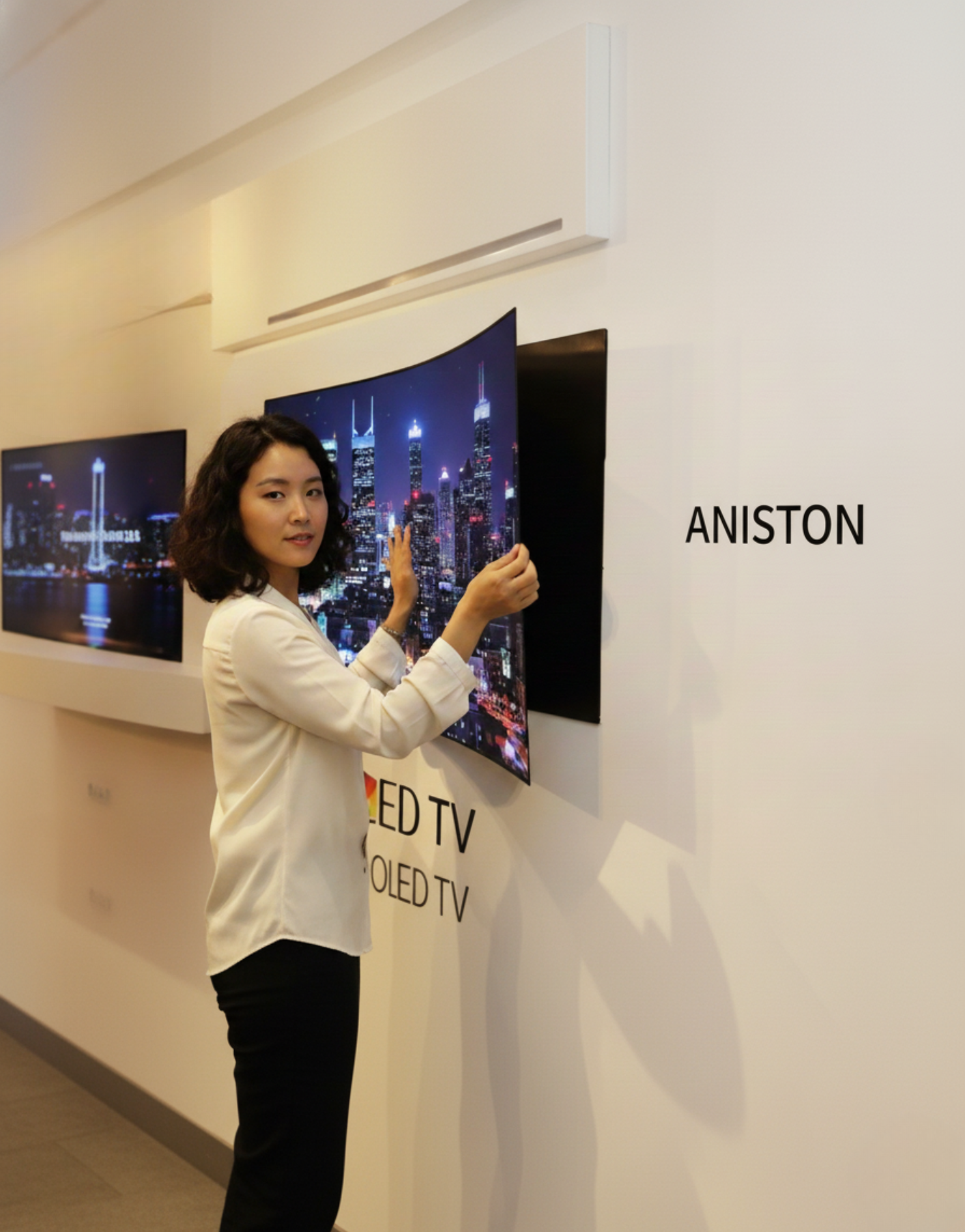 Ultra-thin display surface finish