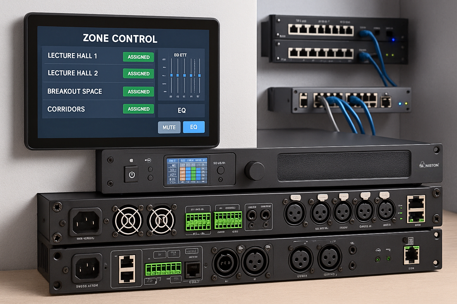 Sonorix 0604 DSP+D High-Power Amplifier